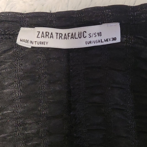 Black front tie blouse - Picture 5 of 5